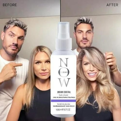 NOW Dream Cocktail Carb Infused Leave-in Treatment Hair Volumizer  (Pack of 2)