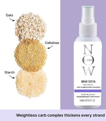 NOW Dream Cocktail Carb Infused Leave-in Treatment Hair Volumizer  (Pack of 2)