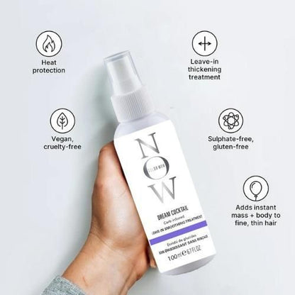NOW Dream Cocktail Carb Infused Leave-in Treatment Hair Volumizer  (Pack of 2)
